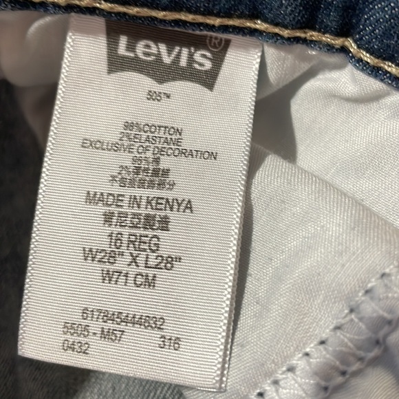 Levi’s 505 Regular Jeans - Picture 8 of 11